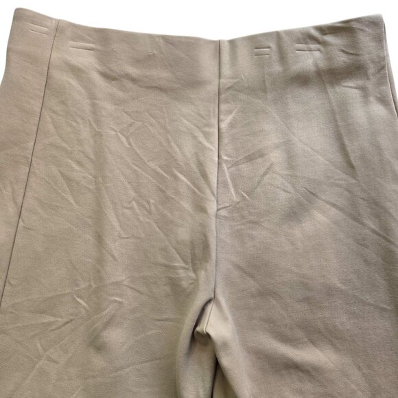 Jones & Co Tan Wide-Leg Pants XL Heavy Knit Elastic Waist - Picture 6 of 8